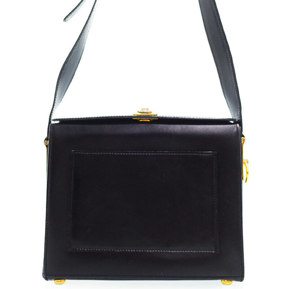 Celine Leather Shoulder Bag Semi - Picture 2 of 9